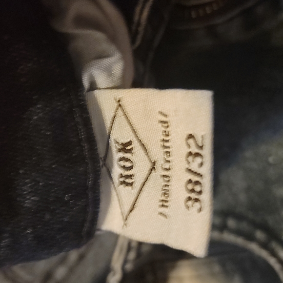 Mens rok jeans 38x32 - Picture 3 of 7